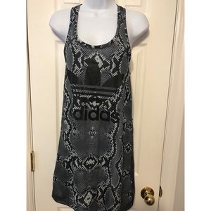 Adidas Rita Ora snakeskin dress